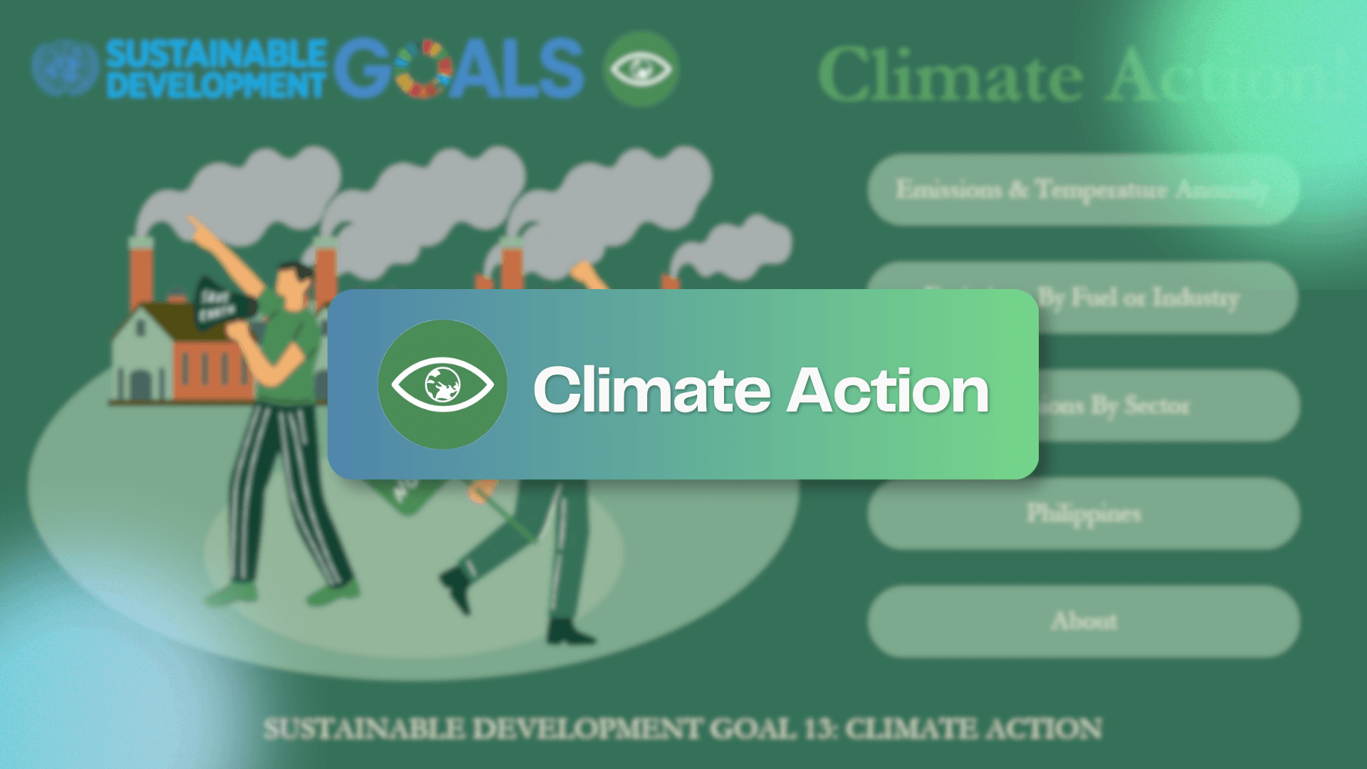 Climate Action (UN SDG 13): A Power BI Dashboard on Global Greenhouse Gas Emissions and Temperature Trends preview